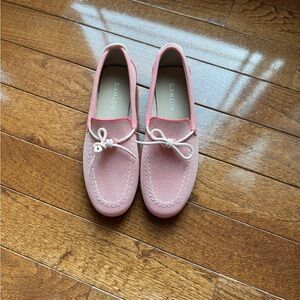 Rothy's Sunbaked Pink Boat Shoe
